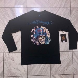 Ed Hardy Long Sleeve Men’s Tshirt - Size XL. New